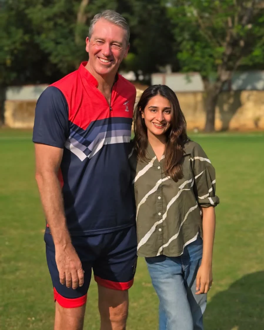 Never felt tinier — With Glenn McGrath at MRF Pace Academy