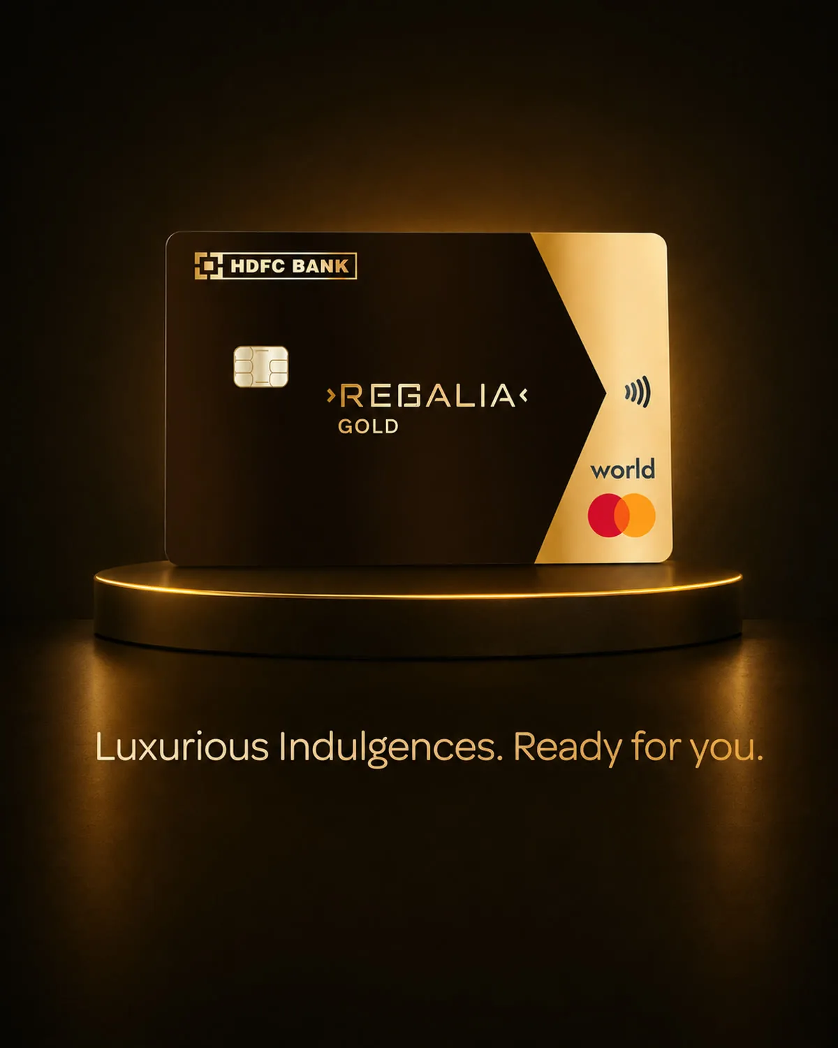Digital ad film for HDFC's Regalia Gold Credit Card