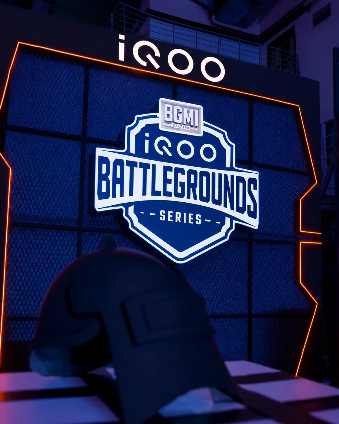 Sports content covering an IQOO gaming event