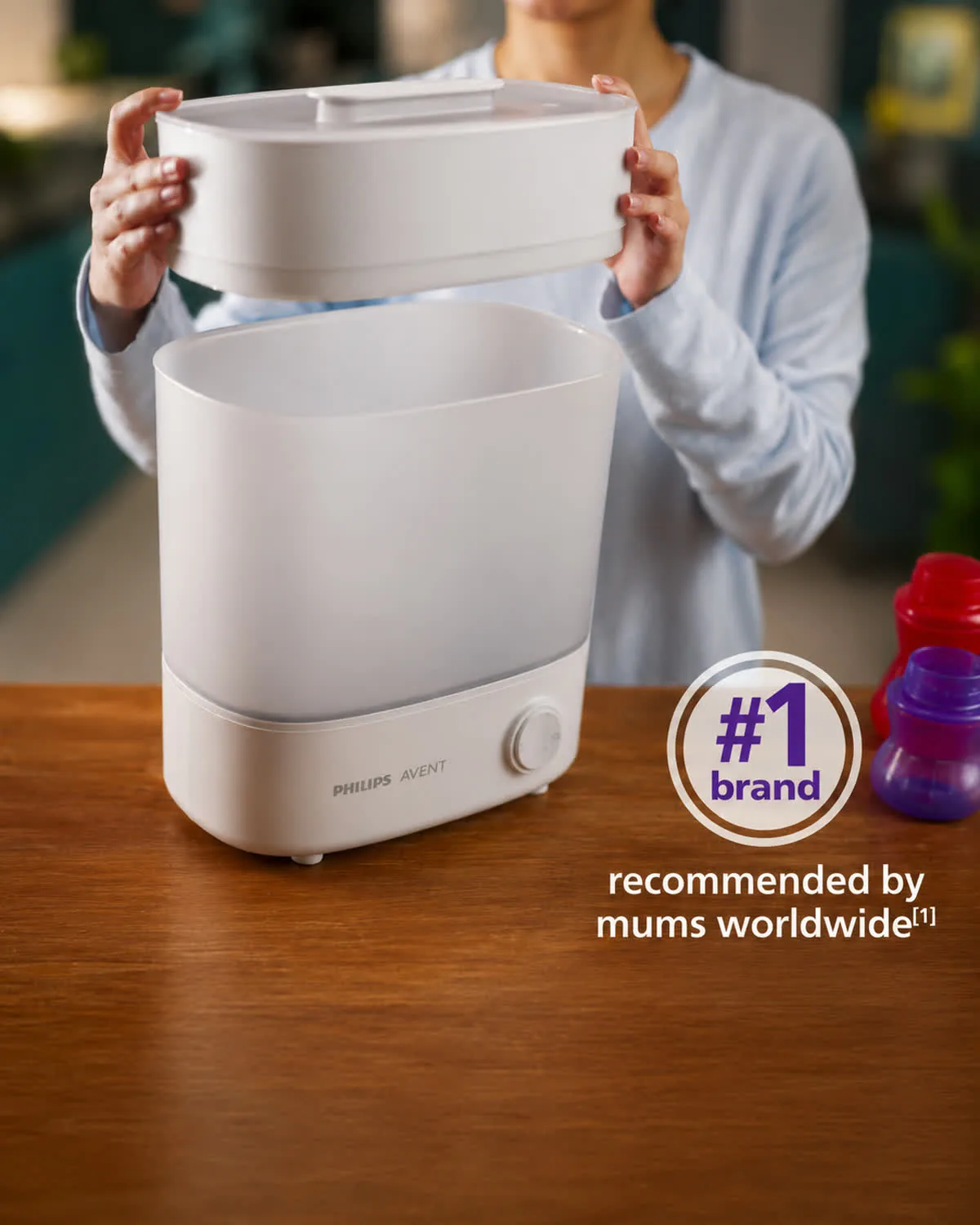 Digital ad film for the Philips Avent Steriliser