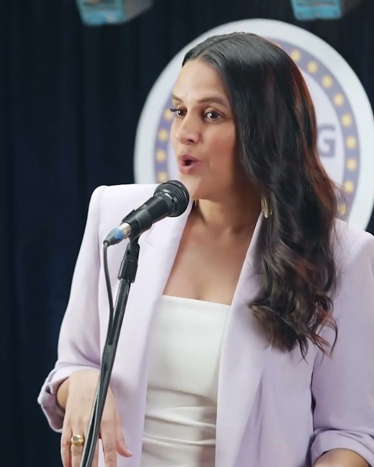 Neha Dhupia in a Mother's Day branded content stand-up piece for Philips Avent