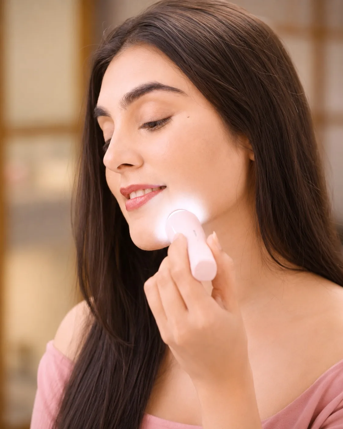 Influencer-led grooming tutorial for Philips on facial hair removal